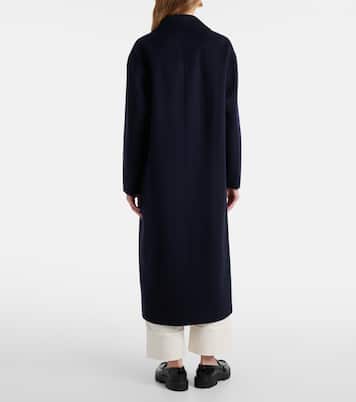 Favola double-breasted virgin wool coat | 'S Max Mara