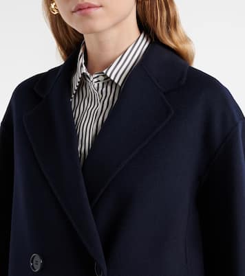 Favola double-breasted virgin wool coat | 'S Max Mara