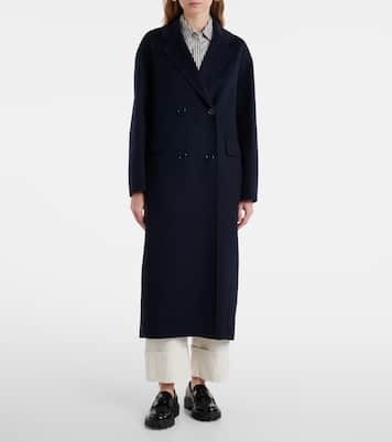 Favola double-breasted virgin wool coat | 'S Max Mara