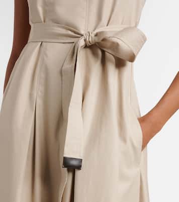 Abito midi Amina in cotone a pieghe | 'S Max Mara