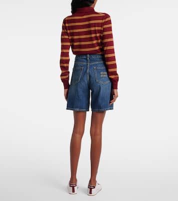 Jeansshorts | Miu Miu