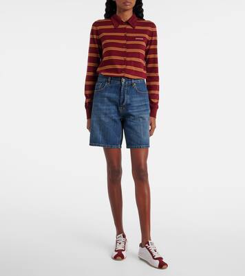 Jeansshorts | Miu Miu