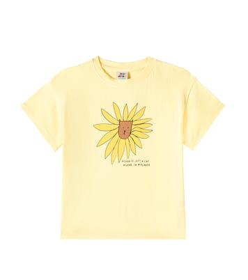 T-shirt in jersey di cotone con stampa | Jellymallow