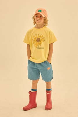T-shirt in jersey di cotone con stampa | Jellymallow