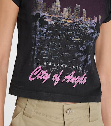 City Of Angels cotton-blend T-shirt | Balenciaga