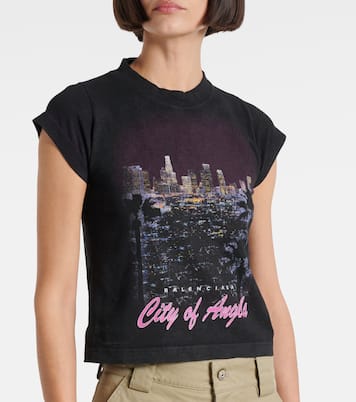 City Of Angels cotton-blend T-shirt | Balenciaga