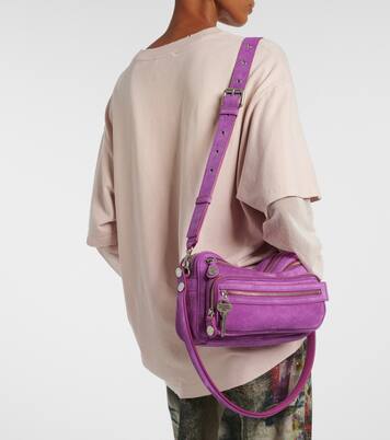 Camero Party suede shoulder bag | Acne Studios
