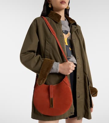 Polo Id Medium suede tote bag | Polo Ralph Lauren