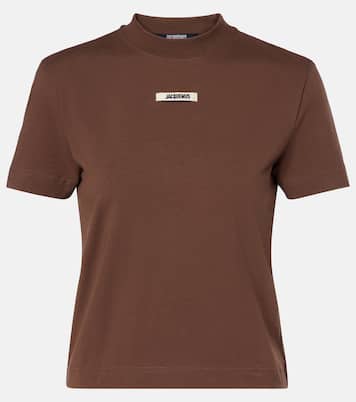 Logo cotton-blend jersey top | Jacquemus