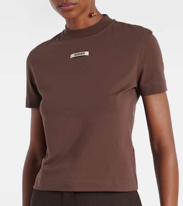 Logo cotton-blend jersey top | Jacquemus