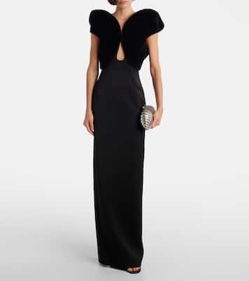 Robe aus Satin | David Koma