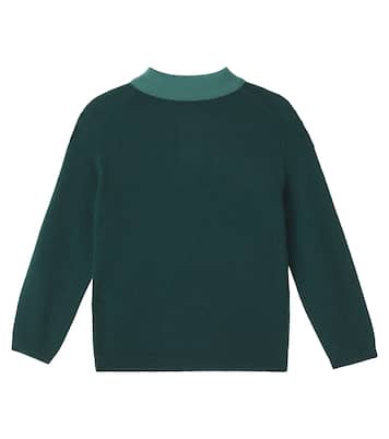 Jameson cashmere polo sweater | Bonpoint