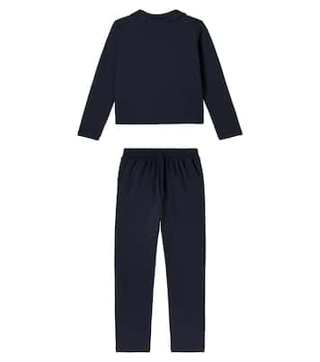 Cardigan and straight pants set | Tartine et Chocolat