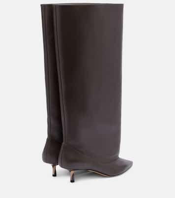Tourni leather knee-high boots | Jacquemus