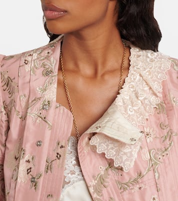 Silk-blend taffeta jacquard jacket | Chloé