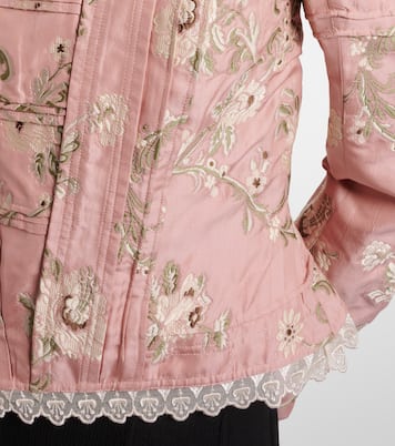 Silk-blend taffeta jacquard jacket | Chloé