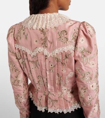 Silk-blend taffeta jacquard jacket | Chloé