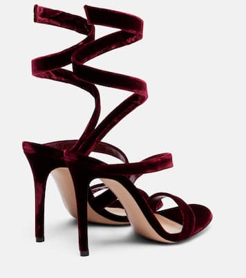 Sandales Opera 105 en velours | Gianvito Rossi
