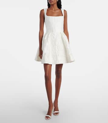 Bridal Vanilla Dreams bustier minidress | Rebecca Vallance