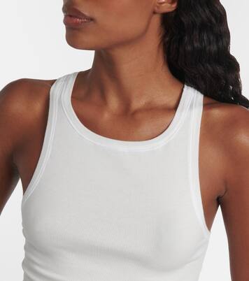 Pamela cotton-blend tank top | Calvin Klein