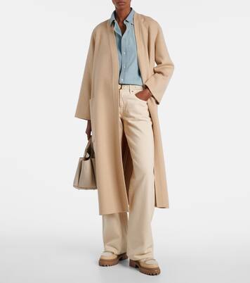 Shearling and leather ankle boots | Yves Salomon