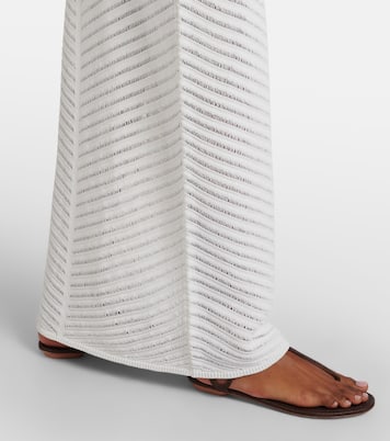 Cassis chevron knitted maxi dress | Rebecca Vallance