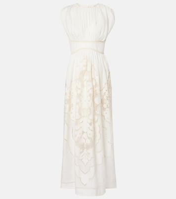 Daylight embroidered linen maxi dress | Zimmermann