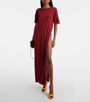 Kirat 110 crêpe satin mules | Saint Laurent