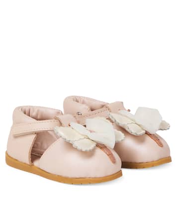 Baby Zozou leather ballet flats | Donsje