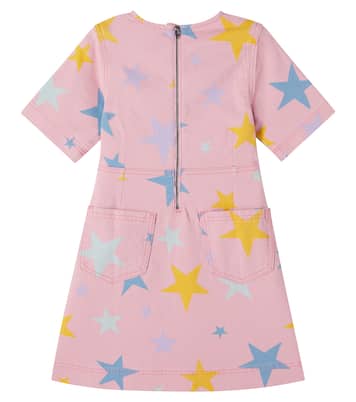 Printed denim dress | Stella McCartney Kids