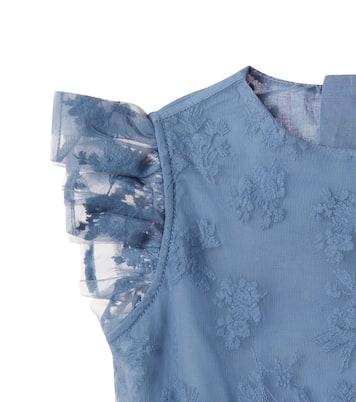 Sandra embroidered mesh dress | C'era Una Volta