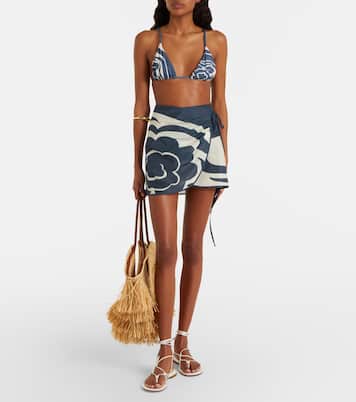 Pareo Lilou de algodón estampado | SIR