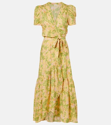Baba floral cotton wrap dress | Poupette St Barth