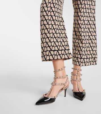 Pumps Rockstud 65 aus Lackleder | Valentino Garavani