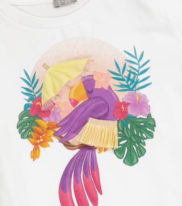 Toucan cotton T-shirt | Il Gufo
