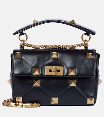 Borsa Roman Stud Medium in pelle | Valentino Garavani