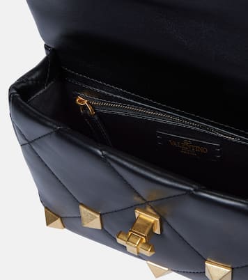 Borsa Roman Stud Medium in pelle | Valentino Garavani