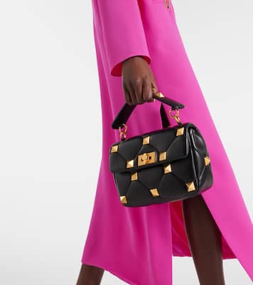 Borsa Roman Stud Medium in pelle | Valentino Garavani