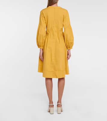 Robe midi Poplin Power en coton | Dorothee Schumacher