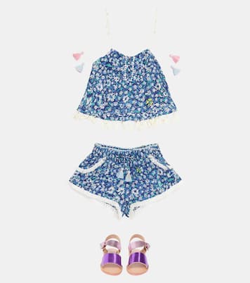 Top Mara à fleurs | Poupette St Barth Kids