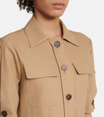 Vestido camisero de algodón | Ferragamo