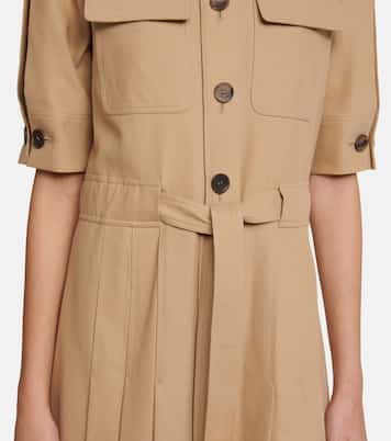 Vestido camisero de algodón | Ferragamo