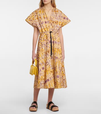 Romy floral cotton midi dress | Altuzarra