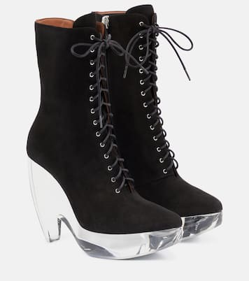 Botas con cordones de ante | Alaïa