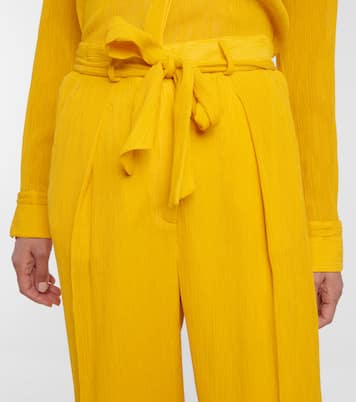 Pantalon ample Thomazia à taille haute | Gabriela Hearst