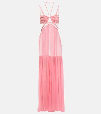 Maxikleid aus Seide | Nensi Dojaka