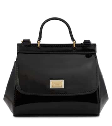 Sicily Mini patent leather crossbody bag | Dolce&Gabbana Kids