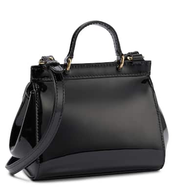 Sicily Mini patent leather crossbody bag | Dolce&Gabbana Kids