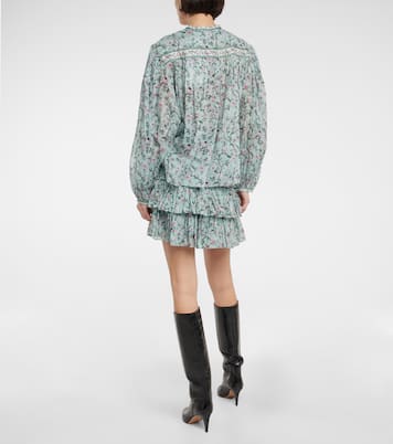 Blusa Salika in cotone con stampa | Marant Etoile