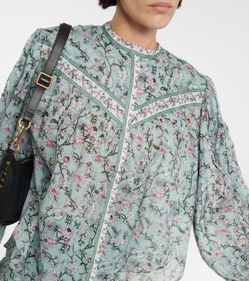 Blusa Salika in cotone con stampa | Marant Etoile